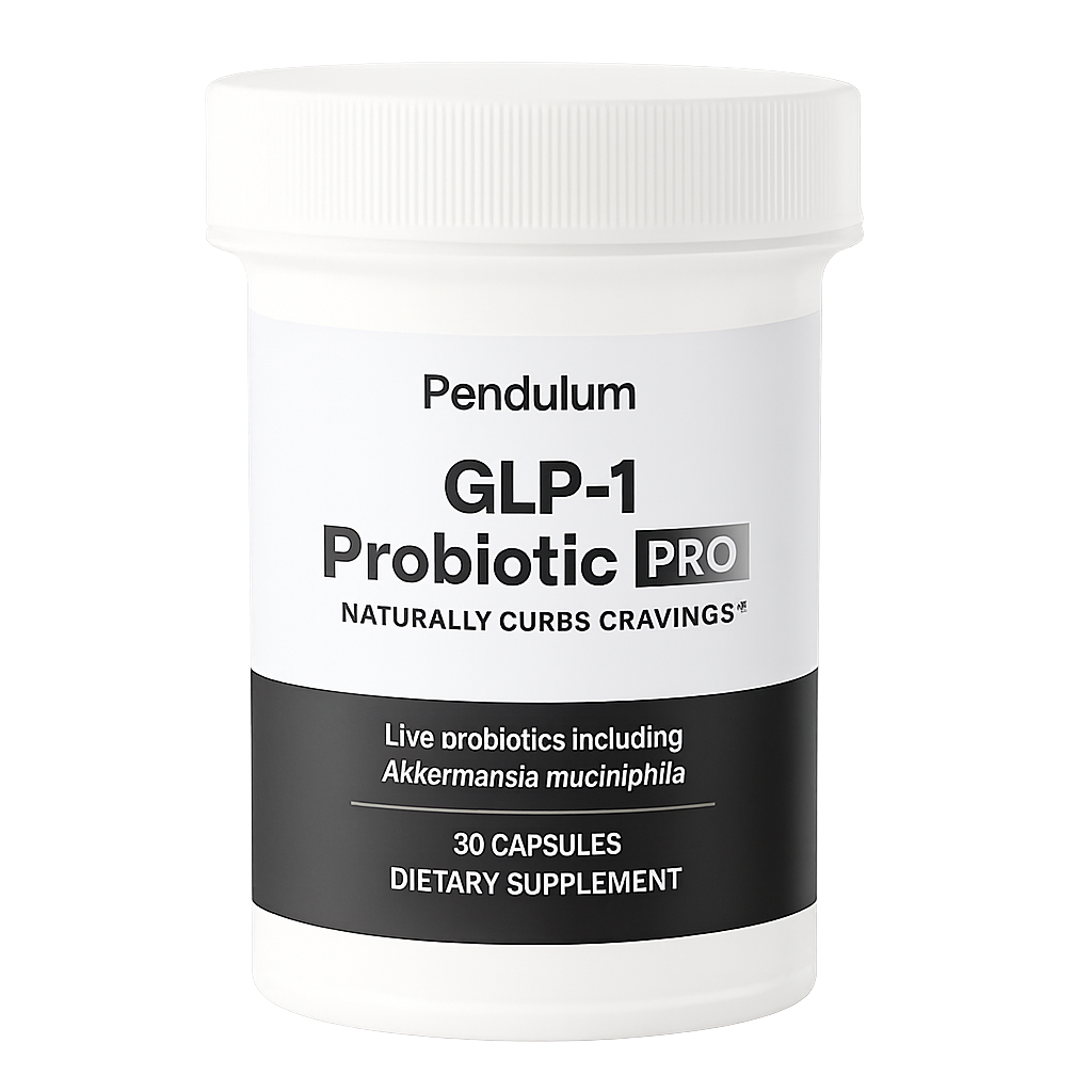 GLP-1 Probiotic Pro supplement bottle, a natural metabolic support alternative to Ozempic and Wegovy