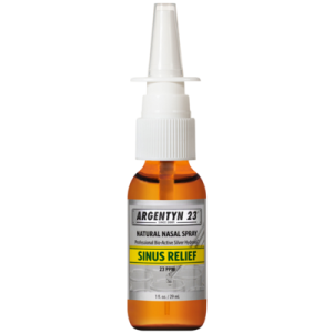 silver nasal spray for immune support and sinus health