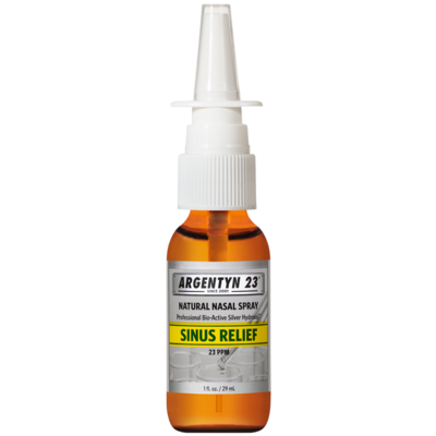 silver nasal spray for immune support and sinus health